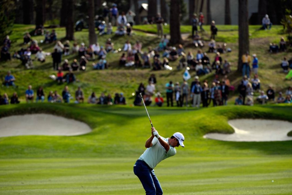 England’s Justin Rose got off to a fine start at his first Pebble Beach National Pro-Am at the Spyglass Hill Golf Course. Photo: AFP