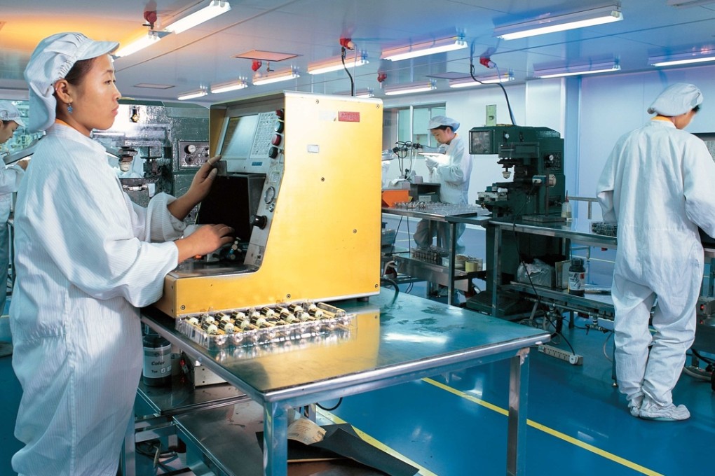 A clean room for making fuel pump armatures at a Johnson Electric factory. Photo: SCMP Pictures