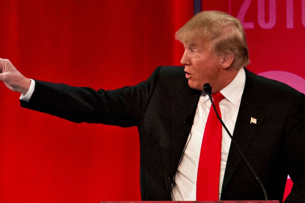 Front runner Donald Trump (right) also called Ted Cruz (left) a “liar” and a “nasty guy”. Photo: Bloomberg