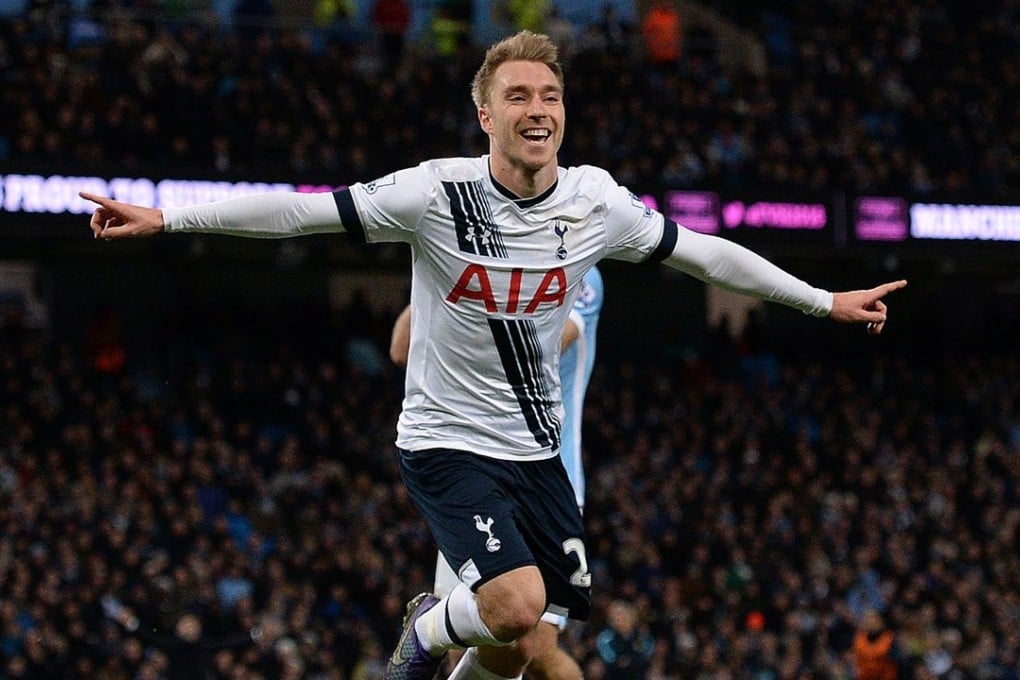 Tottenham’s Christian Eriksen netted a late winner on the day of his 24th birthday. Photo: AFP