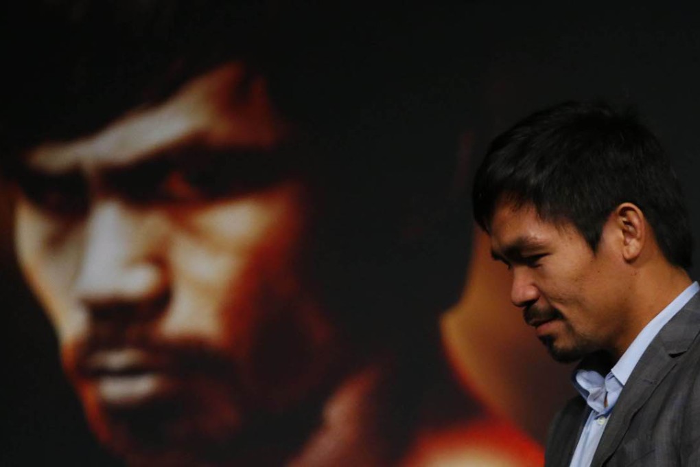 Filipino boxing star Manny Pacquiao. Photo: USA TODAY Sports
