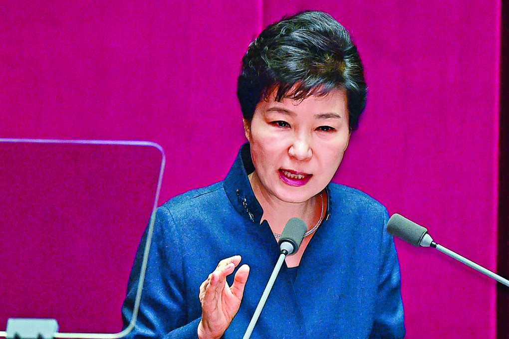 South Korean President Park Geun-hye. Photo: AFP