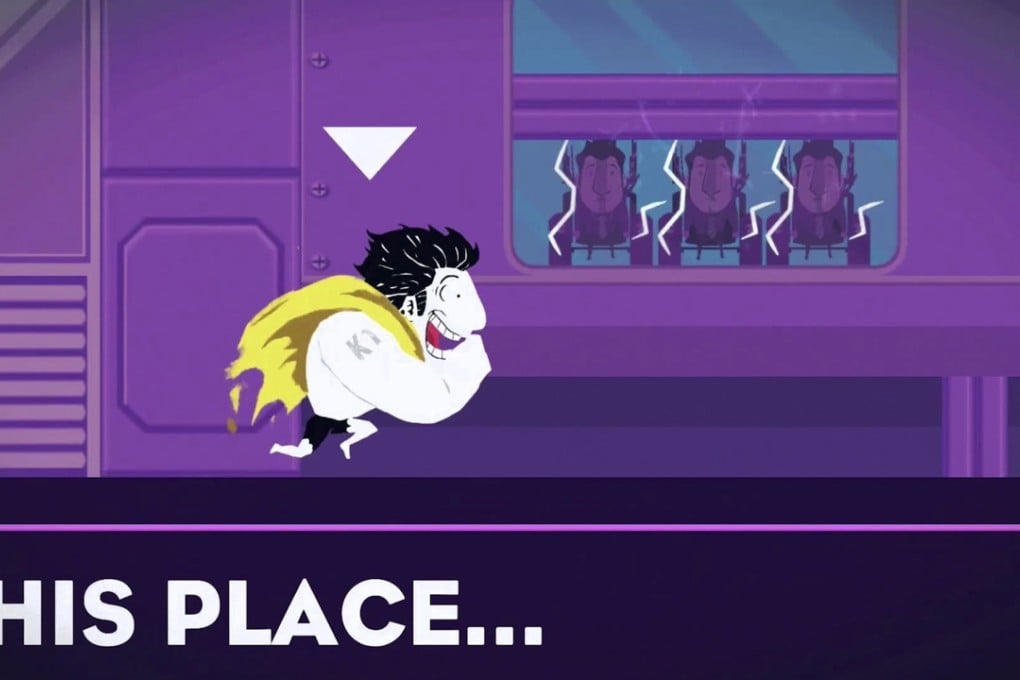 Klaus is a platform game with a twist.