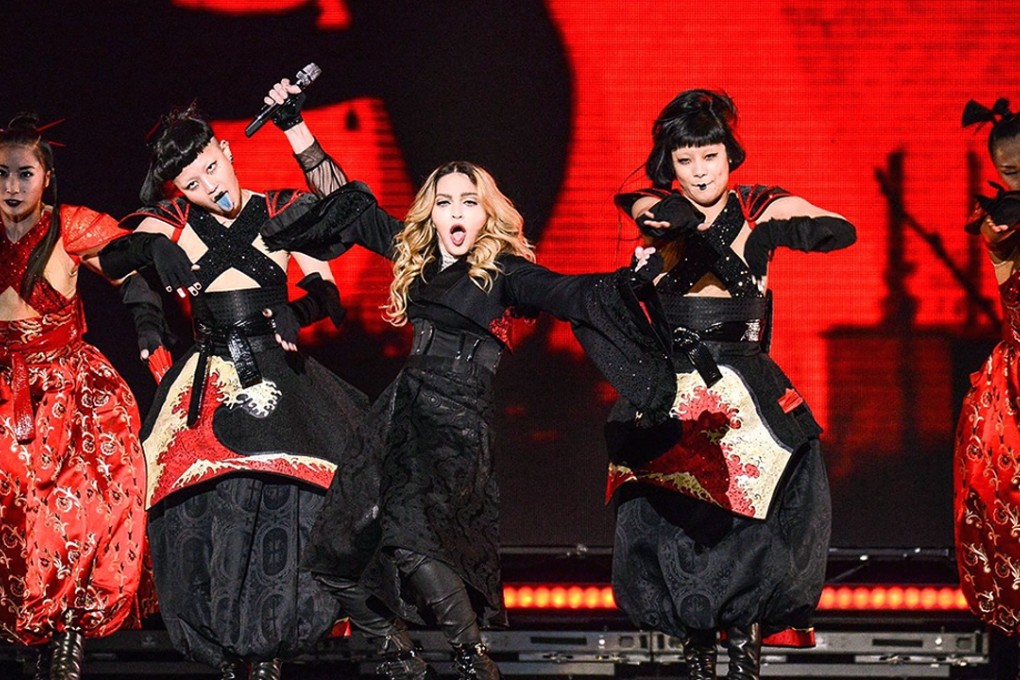 Madonna puts on a typically lavish and spectacular show at the Taipei Arena as her Rebel Heart tour took Taiwan by storm last week. Photo: EPA