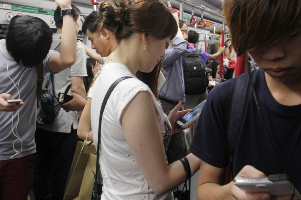 Enabling someone to use their smartphone to take a class on the MTR while commuting to work can be more fun than logging online in the evenings at home. Photo: Dickson Lee