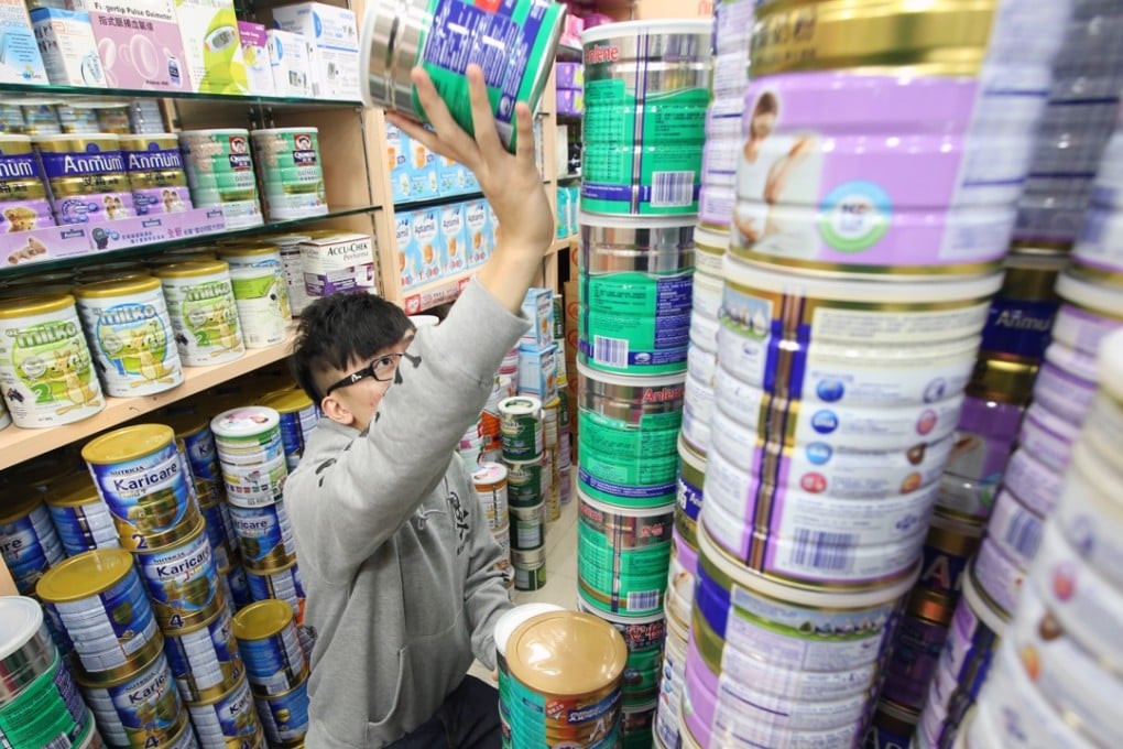 Hong Kong is now the world’s fourth-largest market for baby milk formula. Photo: Sam Tsang