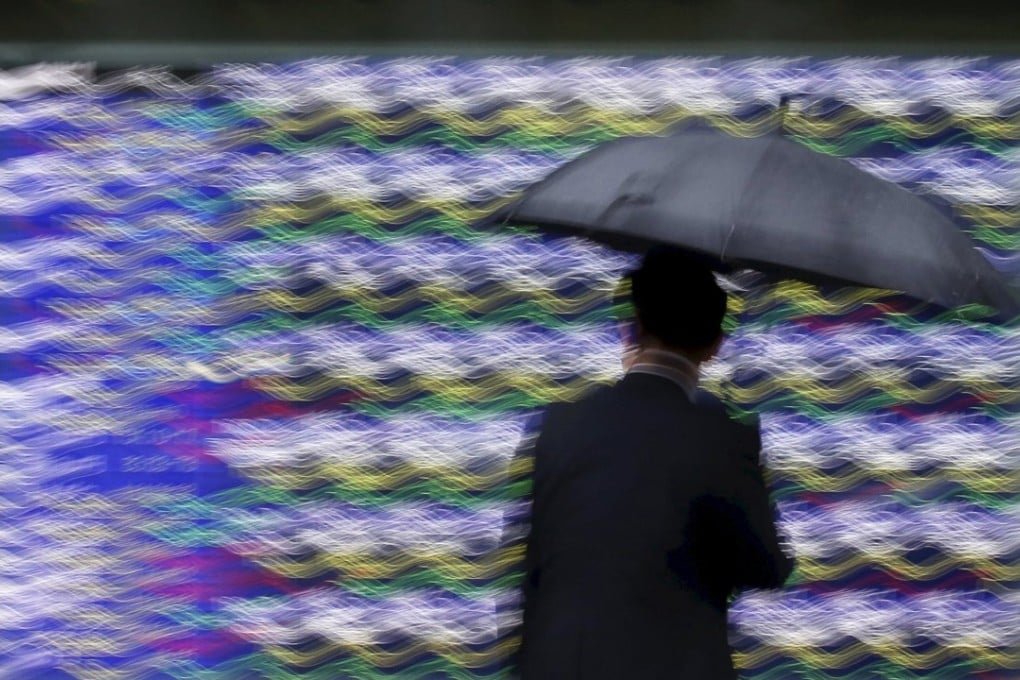 A surge is global market volatility has fuelled gains in the yen, undermining Japan’s reflation efforts. Photo: Reuters