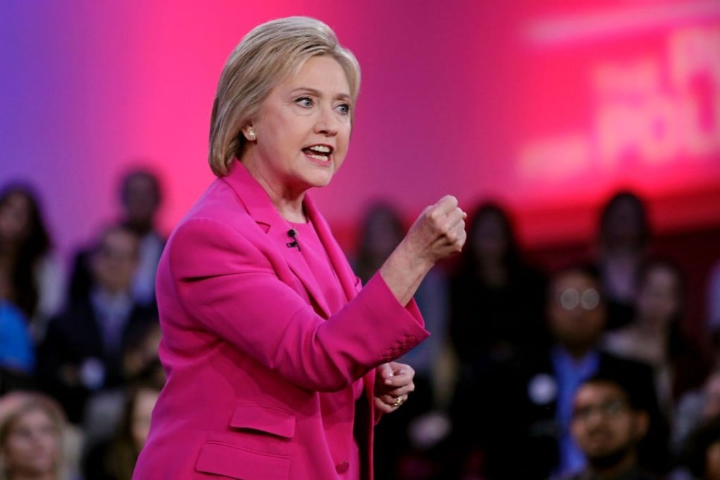 Democratic presidential candidate Hillary Clinton. Photo: AFP