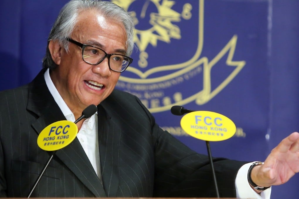 David Tang said a leader who was not strong enough would turn himself into “a puppet on a string dancing obsequiously to the tunes and echoes of Zhongnanhai”. Photo: Dickson Lee