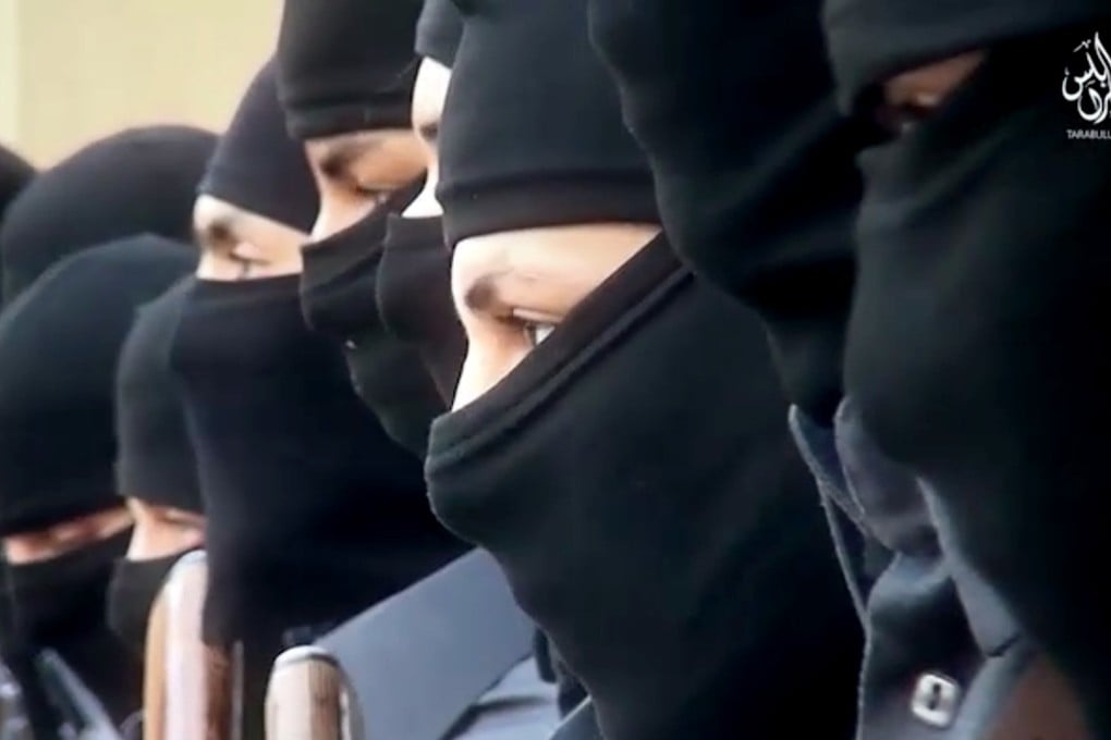 Supporters of the Tripoli Province of Islamic State. Photo: AP