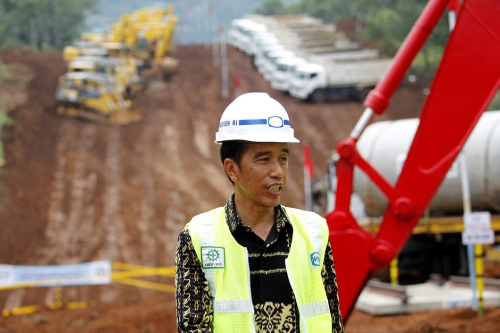 Indonesian President Joko Widodo attends a ground breaking ceremony for the Jakarta-Bandung high-speed railway line in Walini, West Java province, Indonesia. Photo: Reuters