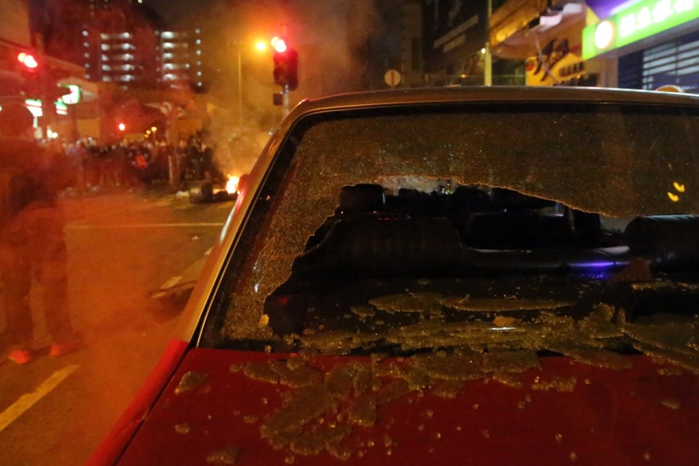 Mong Kok became the scene of riots unseen in Hong Kong for decades, sending shock waves throughout the nation. Photo: Edward Wong