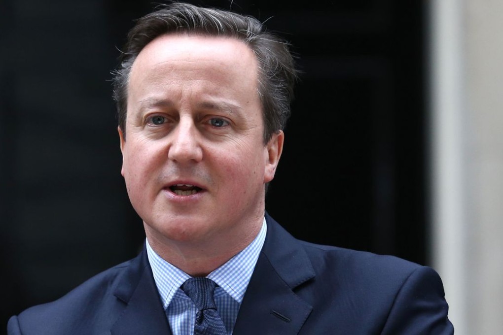 British Prime Minister David Cameron reveals the June 23 referendum date in London on Saturday. Photo: AFP