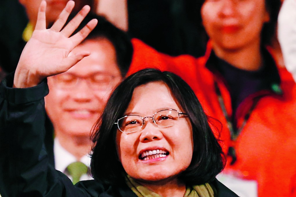Taiwan's president-elect assumes office on May 20 following her election sweep in January. Photo: AP