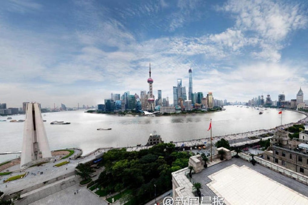 At almost 25 billion pixels, the 360 degree panorama of Shanghai’s waterfront can be viewed in minute detail. Photo: Big Pixel Studio.