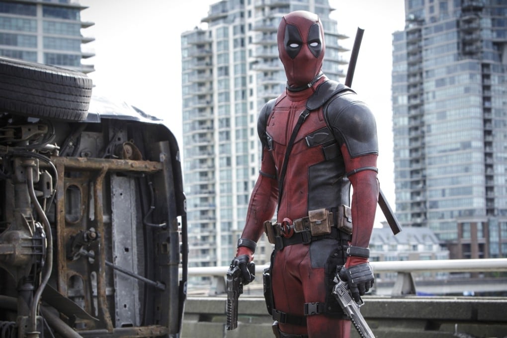 Ryan Reyonlds in a scene from Deadpool. Photo: AP