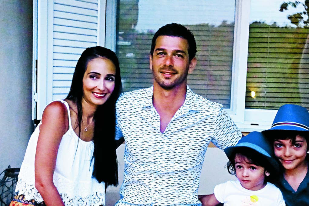 From left: Christina Kotsamidis-Ventouras, Peter Ventouras and their children, Dimitri and Leonidas.