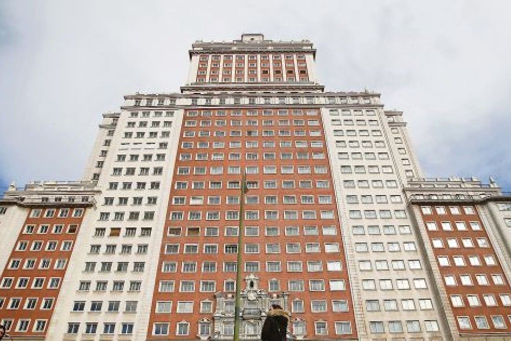 In 2014 Dalian Wanda acquired the historic Edificio Espana, a landmark skyscraper located in the centre of Madrid. Photo: SCMP Pictures