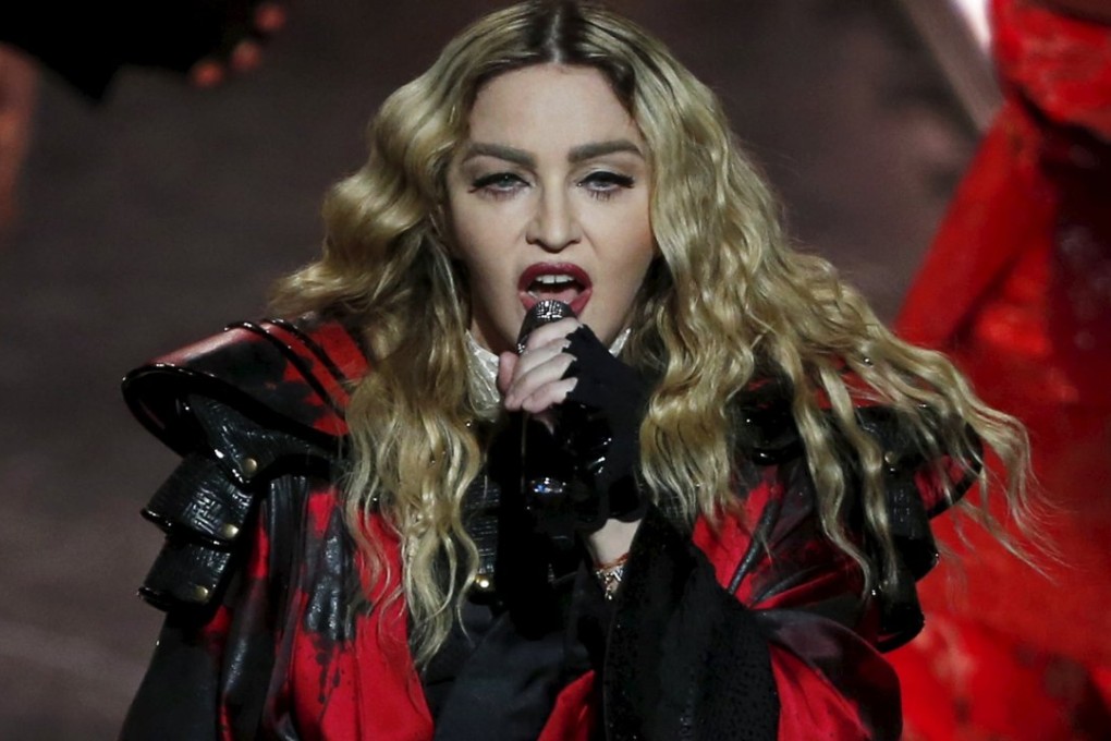 Madonna performs during her Rebel Heart Tour. Photo: Reuters