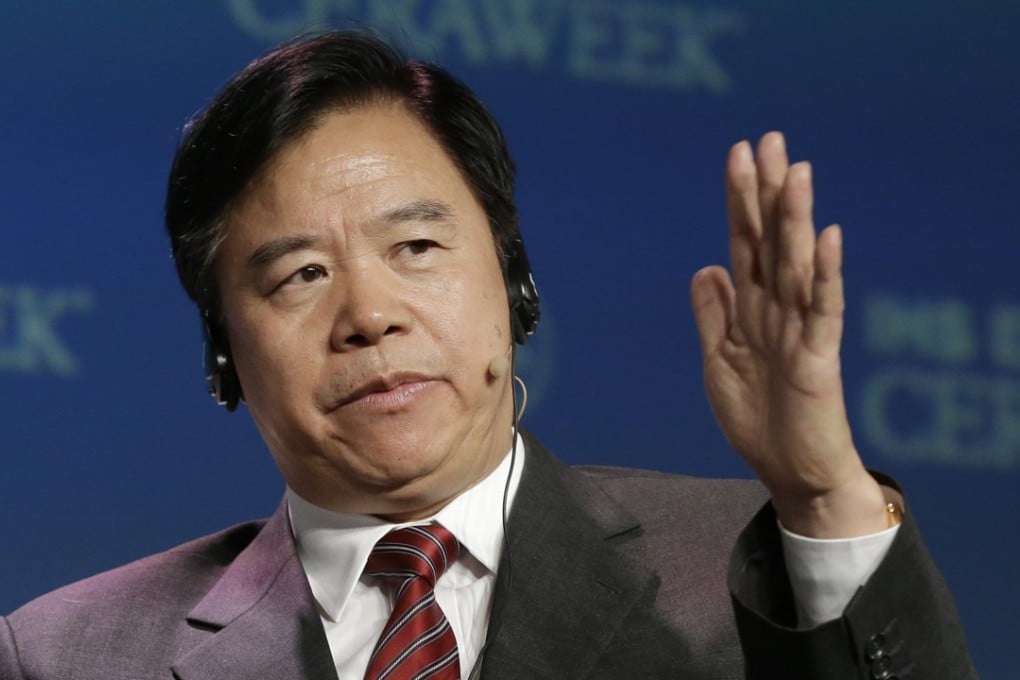 CNPC chairman Wang Yilin speaks at the annual IHS CERAWeek global energy conference in Houston on Tuesday. Photo: AP