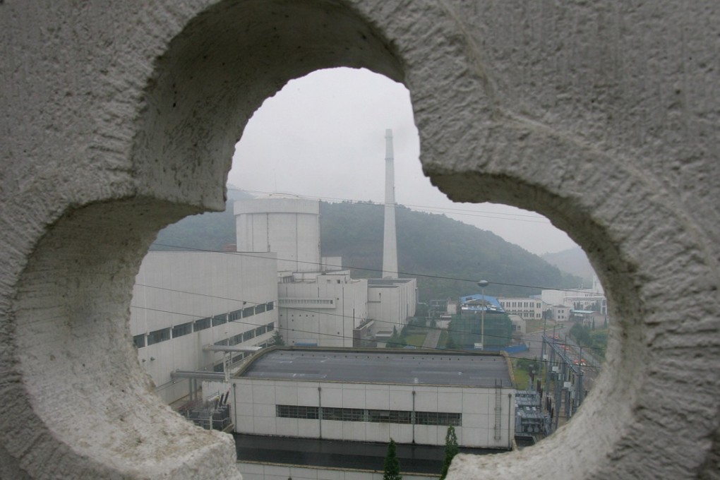 The Qinshan nuclear power plant on the outskirts of Hangzhou, Zhejiang province, was China's first indigenously designed and constructed nuclear power plant. Photo: AFP