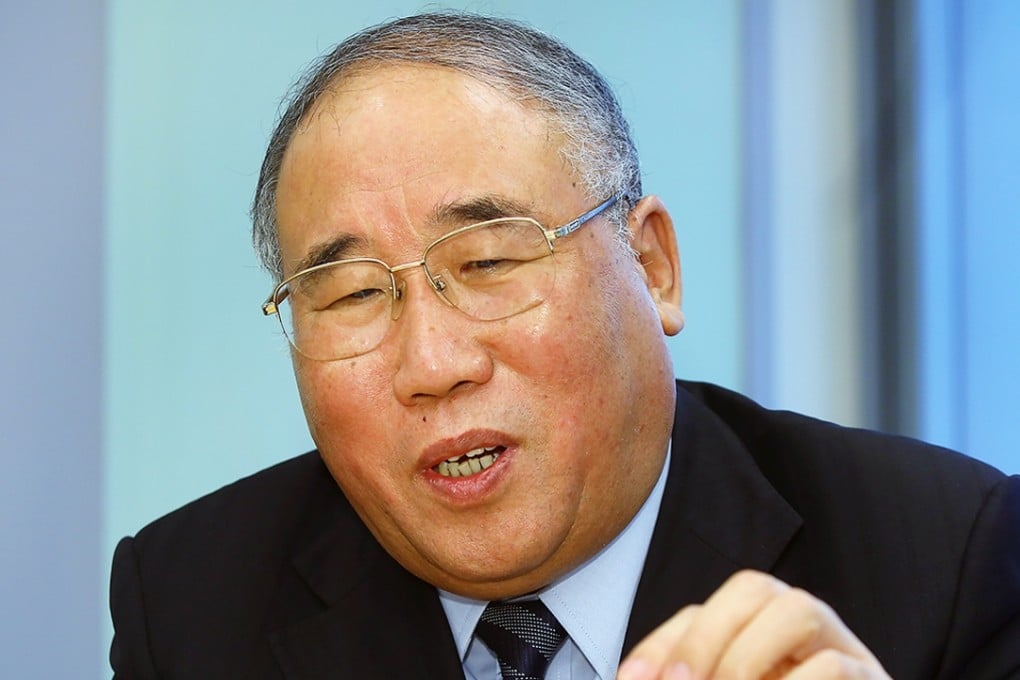 China's special representative for climate change, Xie Zhenhua, says environmental protection must be considered in concert with economic and social development. Photo: Edmond So