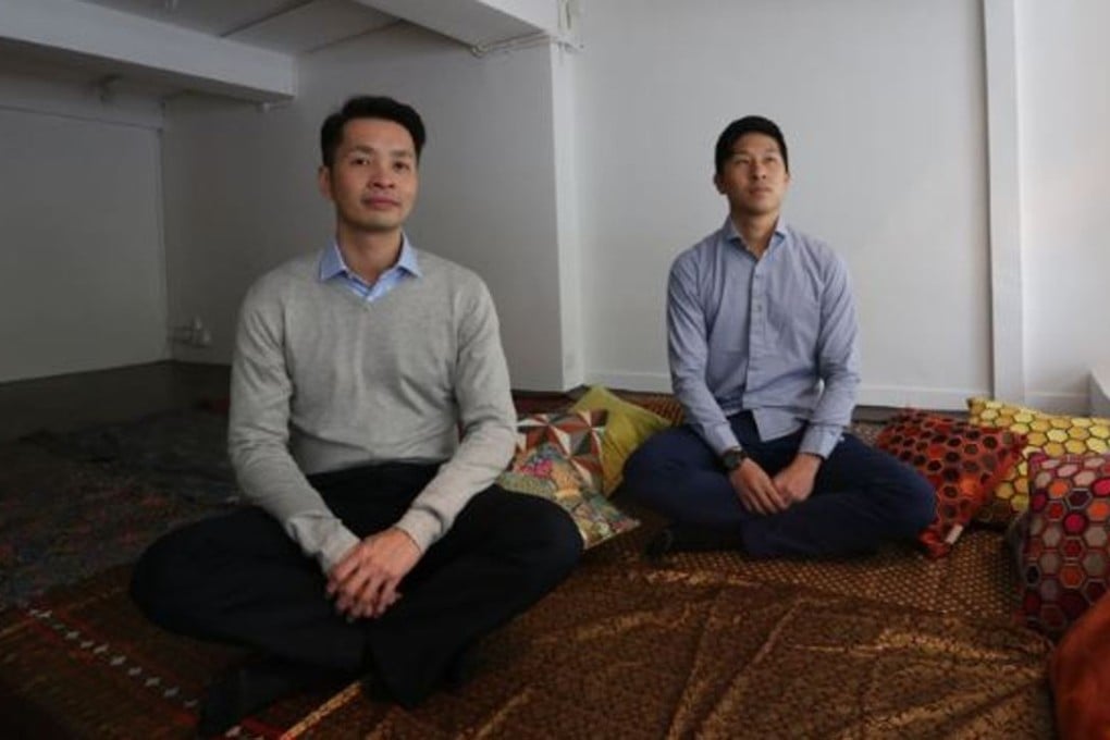 Kit Chan (left) and Adrian Chan both serve as directors at PopUp Angels. Photo: Jonathan Wong