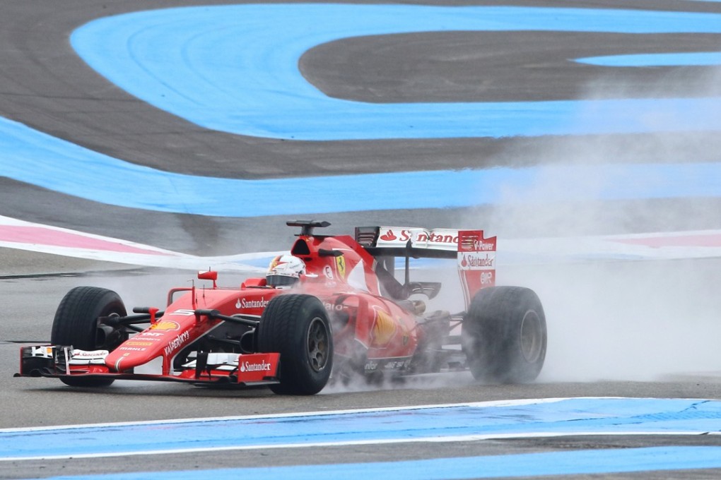 Ferrari’s Sebastian Vettel said the sounds emitted by the new car were louder but not loud enough. Photo: AP