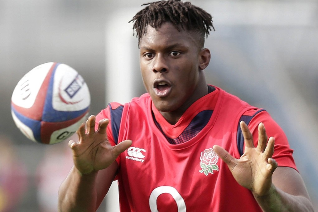 Lock Maro Itoje is in the starting line-up for England’s Six Nations match against Ireland. Itoje captained England to victory at the 2014 IRB Junior World Championship. Photos: Reuters