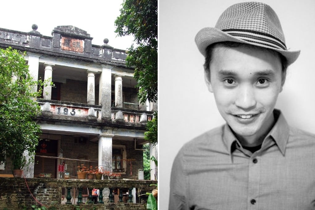 The two-storey house in San Wai Tsuen is believed to be under renovation. Photos: Wikipedia, SCMP Pictures