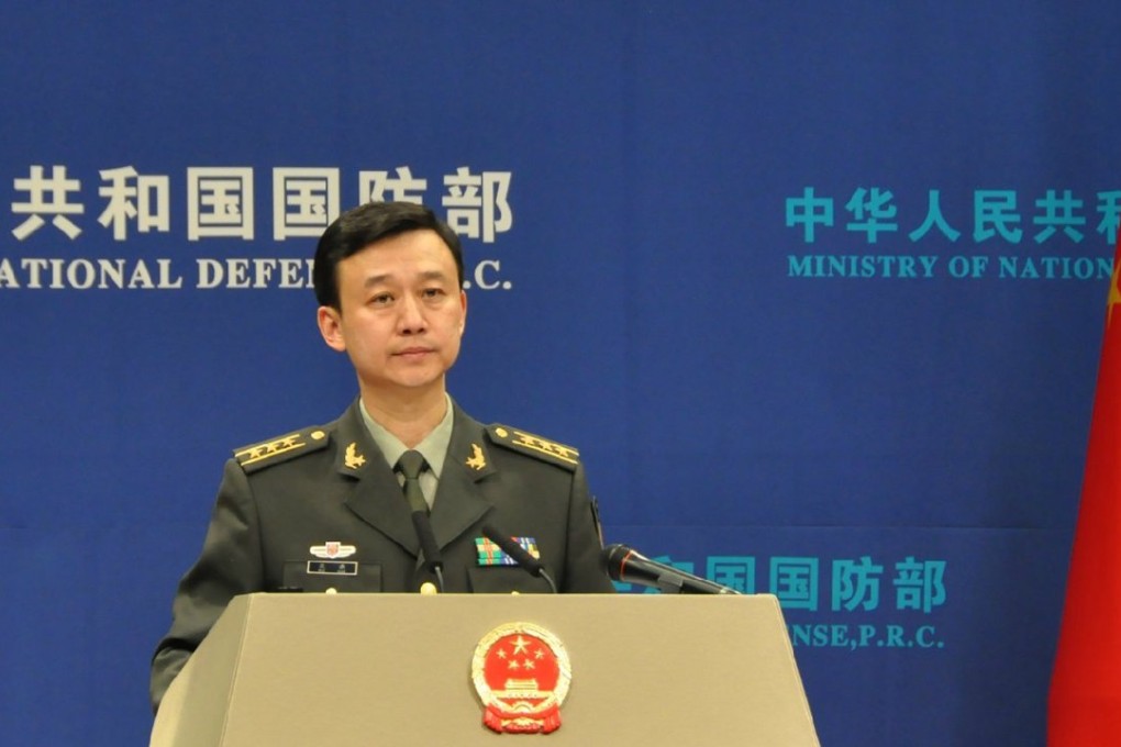 Defence ministry spokesman Colonel Wu Qian has strongly criticised Admiral Harry Harris’ testimony before the US Congress on militarisation of the South China Sea. Photo: SCMP Pictures