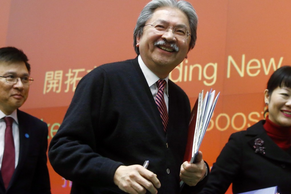 The financial secretary must be applauded for striking the right tone in last week’s budget. Photo: Sam Tsang