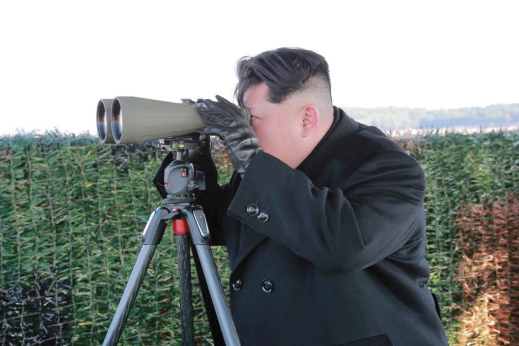 North Korean leader Kim Jong-un attends the test-fire of an anti-tank guided weapon. China is sensitive over what its journalist write about its communist ally. Photo: Reuters