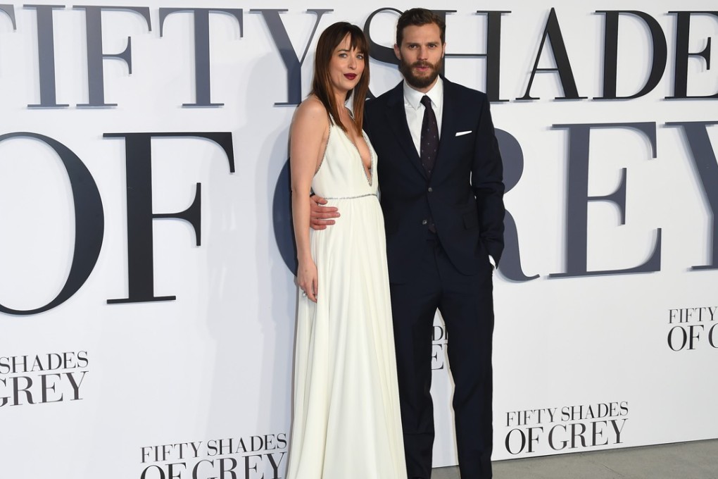 Dakota Johnson and Jamie Dornan, the stars of Fifty Shades of Grey. Photo: AP