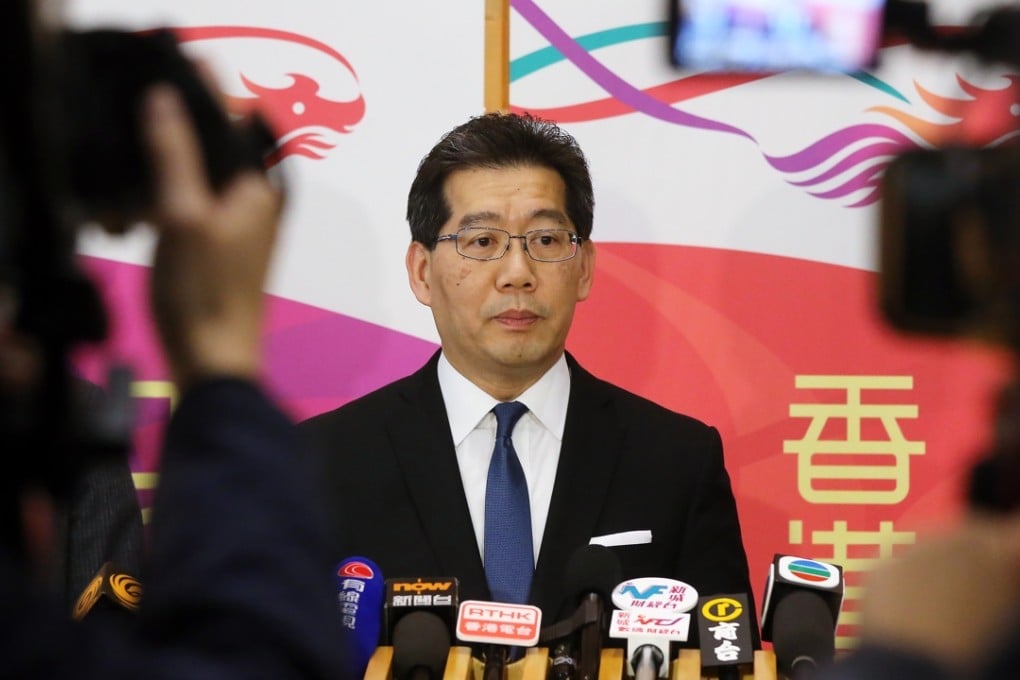 Commerce minister Greg So says Hong Kong needs more “positive energy”. Photo: Dickson Lee