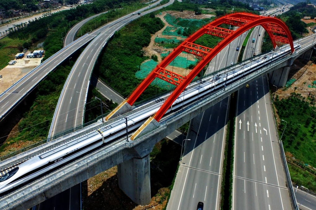 China’s high-speed rail network was built for reasons of national vanity, not national need. Photo: Xinhua