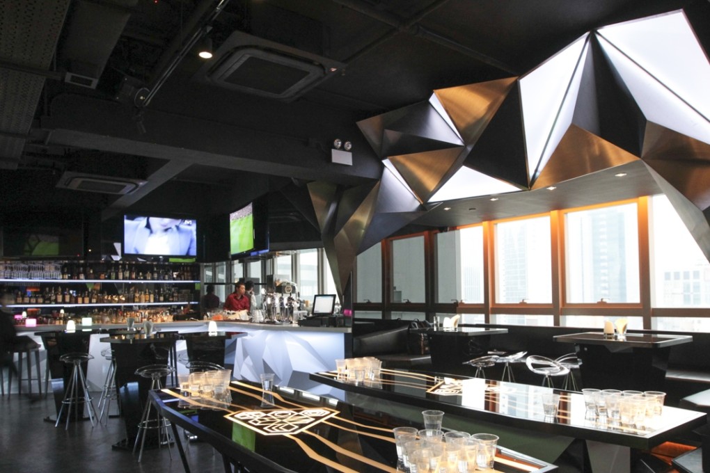 Interior of Hex Bar & Billiards in Causeway Bay. Photo: Bruce Yan