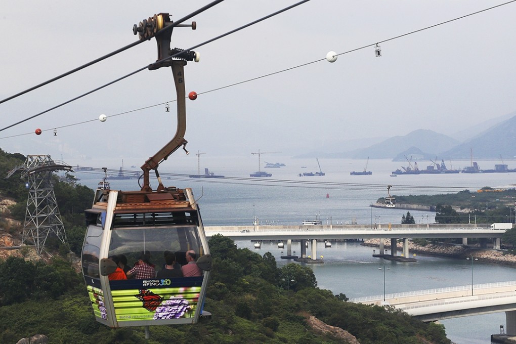 Stella Kwan, managing director of Ngong Ping 360, said maintenance days and weather conditions are two of the factors affecting visitor numbers. Photo: Felix Wong