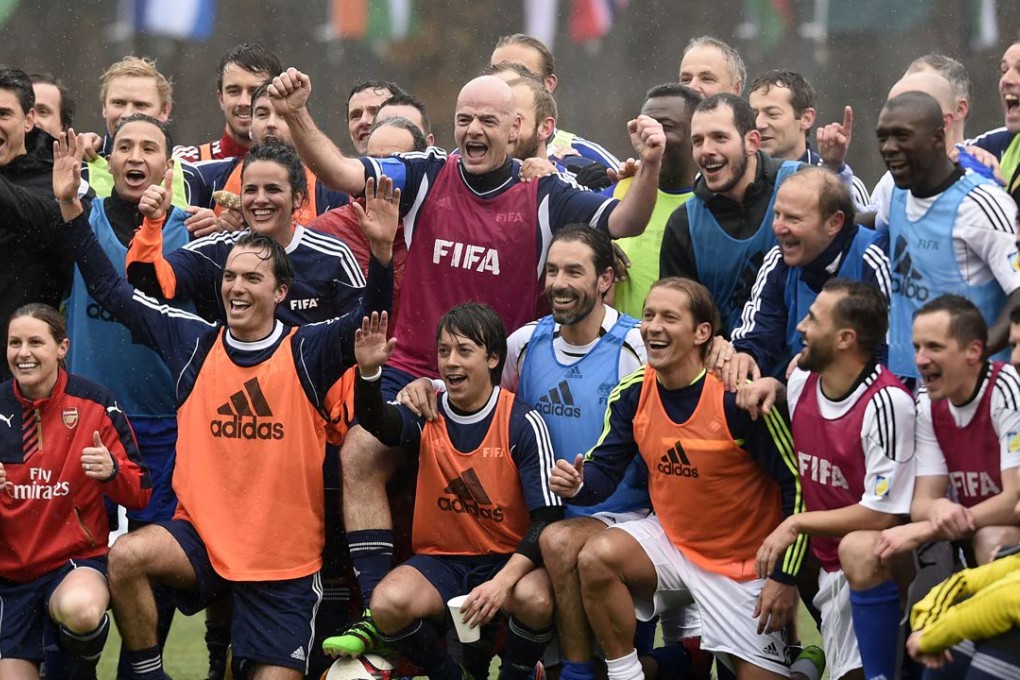 Newly-elected president Gianni Infantino is about to start the difficult task of rebuilding a broken Fifa. Photo: AFP