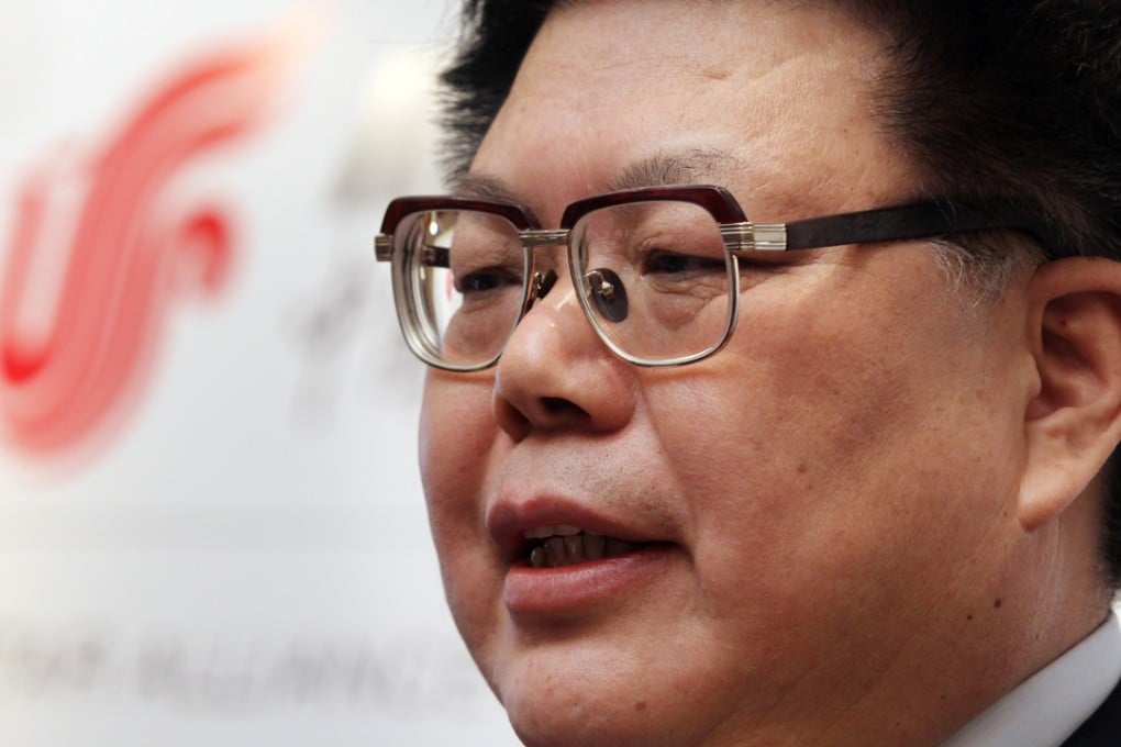 Wang Changshun was chairman of flag carrier Air China from 2011 to 2014. Photo: Edward Wong