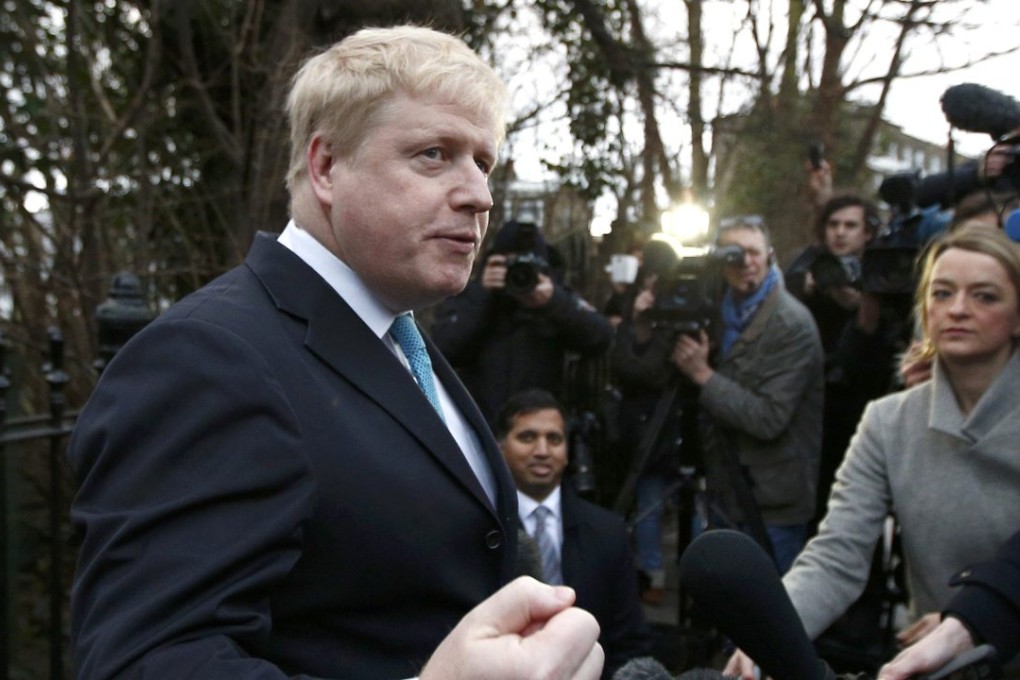 London Mayor Boris Johnson said earlier this week that pro-EU campaigners were fear mongering, and that the risks of a Brexit had been “wildly exaggerated.” Photo: Xinhua