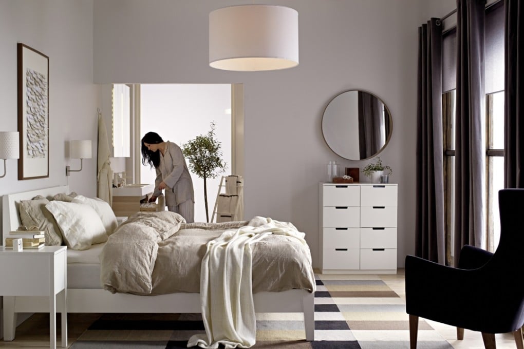 Keep to a theme for a holistic feel in the bedroom, says Ikea.