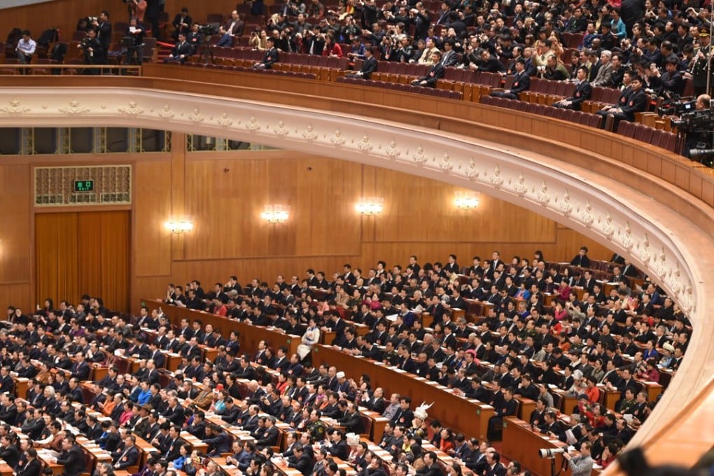 The Great Hall of the People in Beijing, where the Chinese People’s Political Consultative Conference and the National People’s Congress will meet this month. Photo: Xinhua