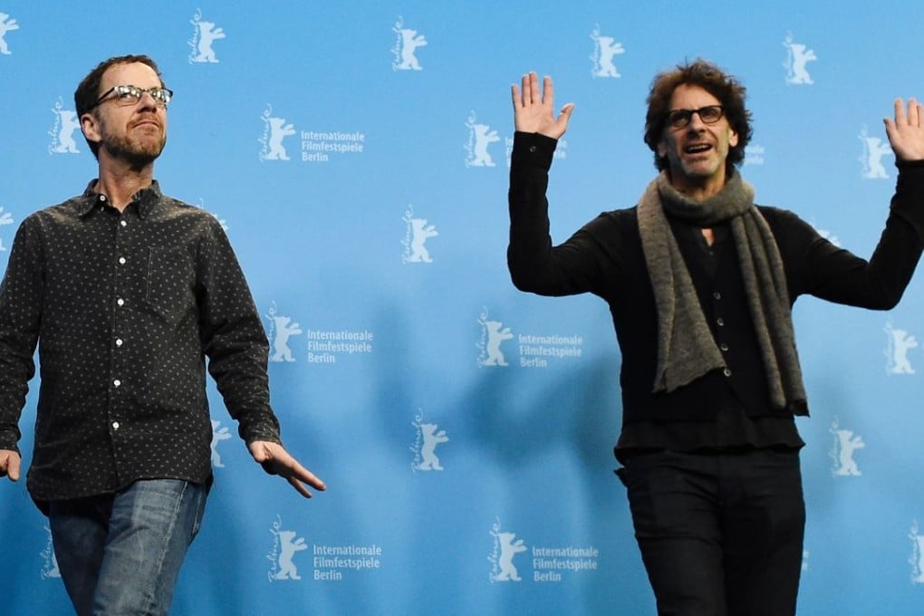 Ethan Coen (left) and his brother Joel at the Berlinale Film Festival last month.Their new movie, Hail, Caesar!, opens this week. Photo: AFP