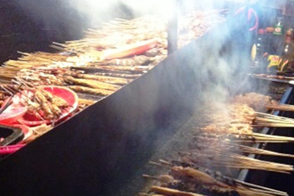 The smell of freshly grill meat skewers and other outdoor barbecued foods have been relegated to history in Hainan. Photo: SCMP Pictures