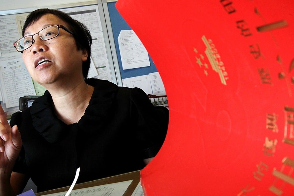 Fung Pik-yee, headmistress of Aplichau Kaifong Primary School. Photo: Sam Tsang