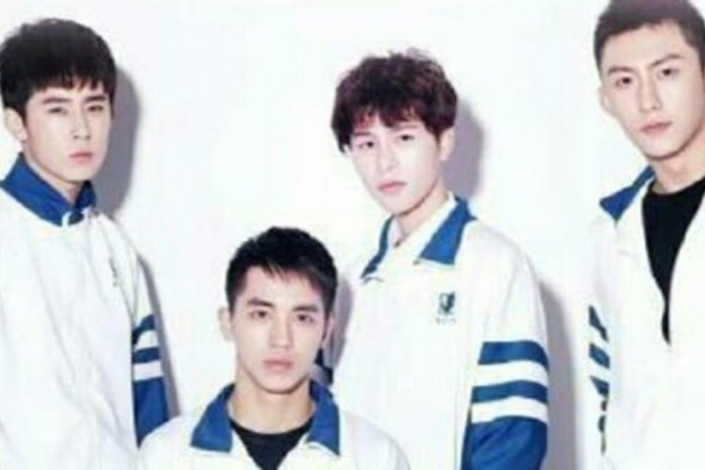 The stars of the online drama Addicted, which was taken offline last week. Photo: SCMP Pictures