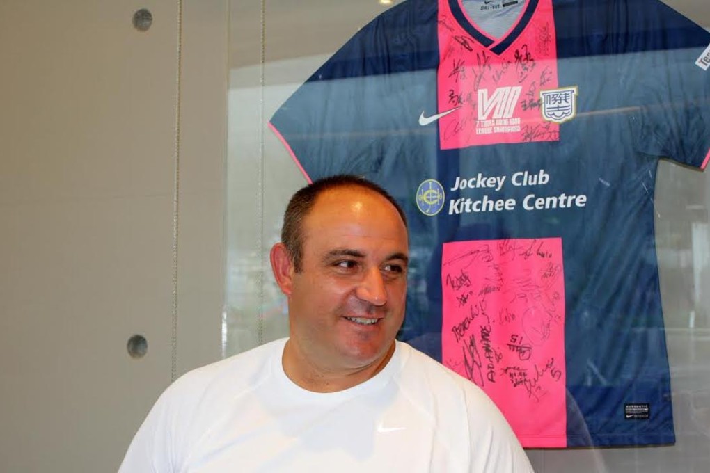 Former Kitchee coach Abraham Garcia. Photo: SCMP Pictures