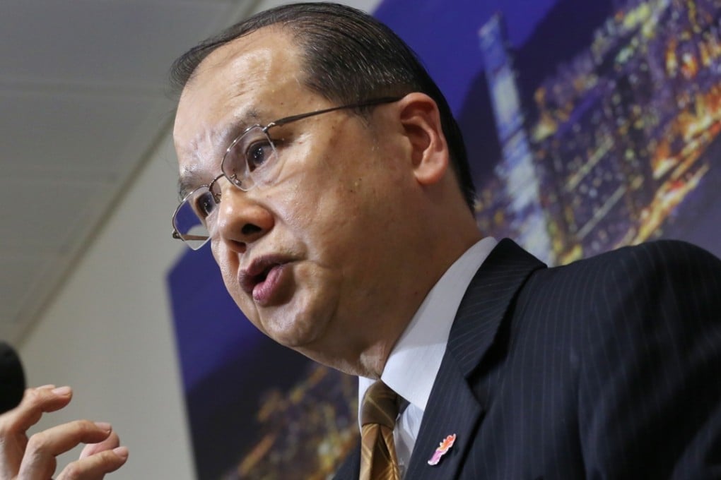 Hong Kong Secretary for Labour and Welfare Matthew Cheung Kin-chung. Photo: SCMP Pictures