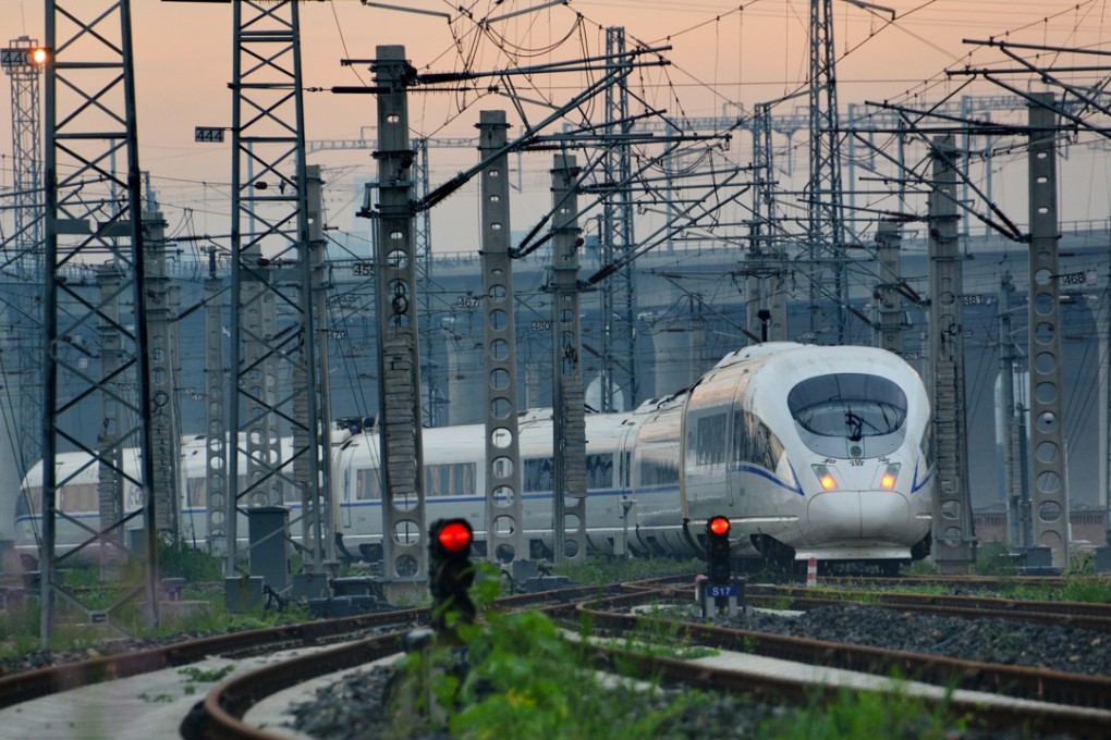 Beijing has included a cross-strait high-speed rail network in its new five-year plan. Photo: Xinhua